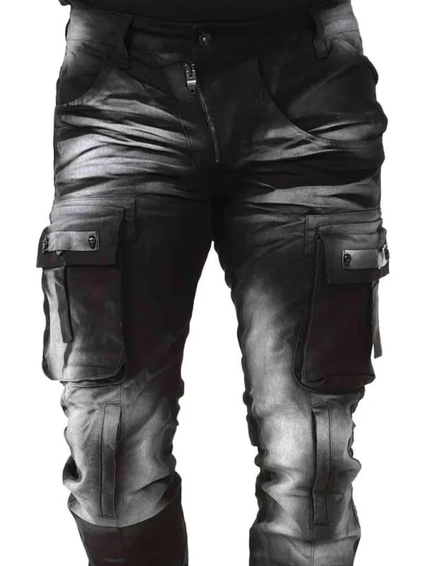 Jethro Jeans - Sort/Hvid^Kingz Hot