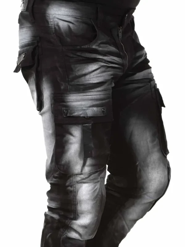 Jethro Jeans - Sort/Hvid^Kingz Hot