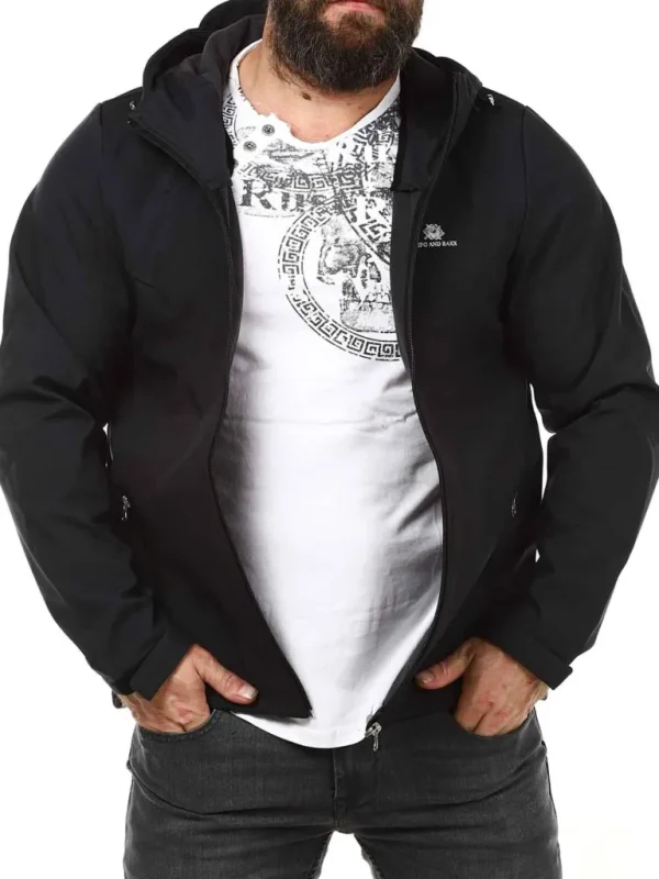 Kyoto Softshelljakke - Morkegra^Cipo & Baxx Outlet