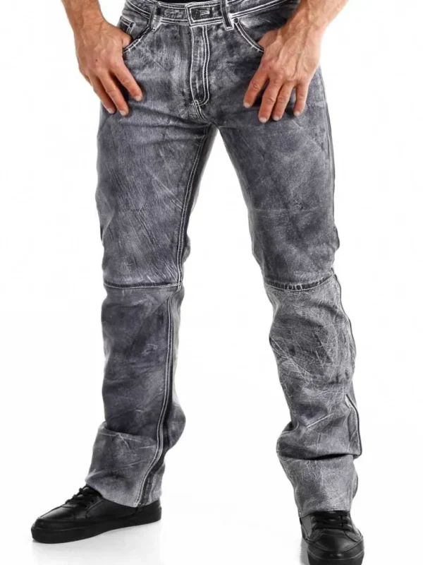 Legacy D12 Skindbukser - Dirty White^Dirty 12 Store