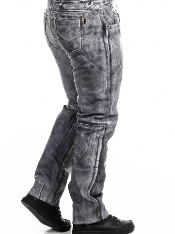 Legacy D12 Skindbukser - Dirty White^Dirty 12 Store