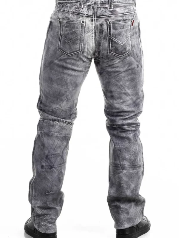 Legacy D12 Skindbukser - Dirty White^Dirty 12 Store