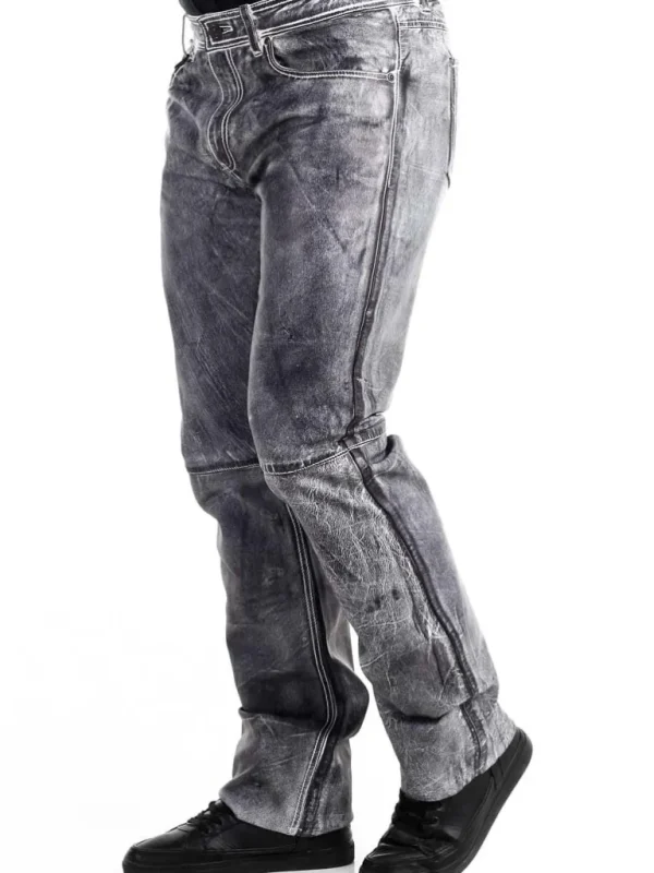 Legacy D12 Skindbukser - Dirty White^Dirty 12 Store