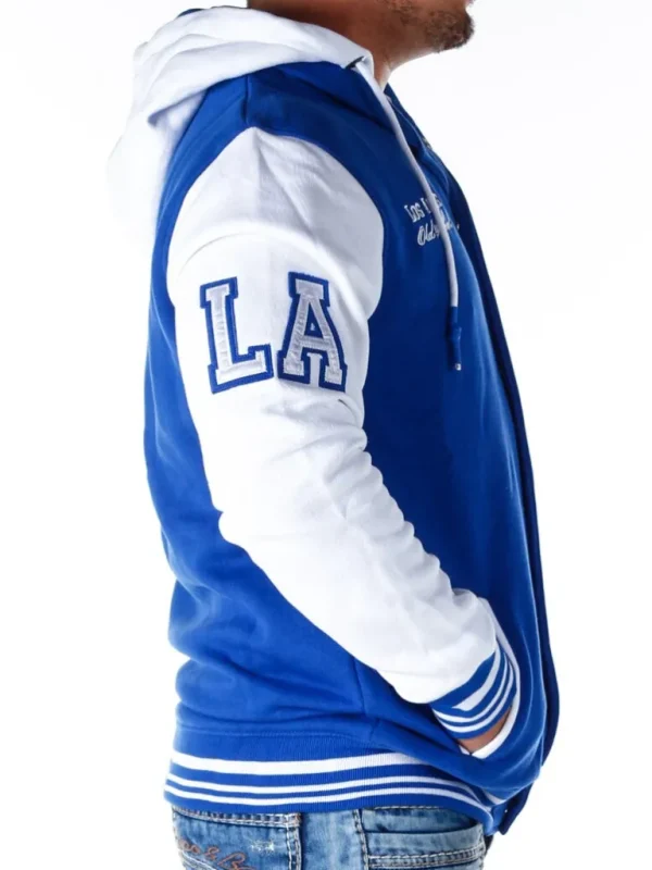 Los Angeles Collegejacke - Bla/Hvid^Rusty Neal Clearance