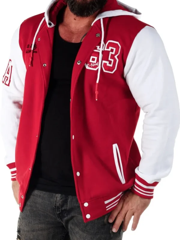 Los Angeles Collegejakke - Rod/Hvid^Rusty Neal Best