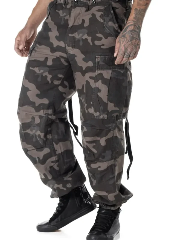 M-65 Vintage Cargobukser - Dark Camo^Brandit Best