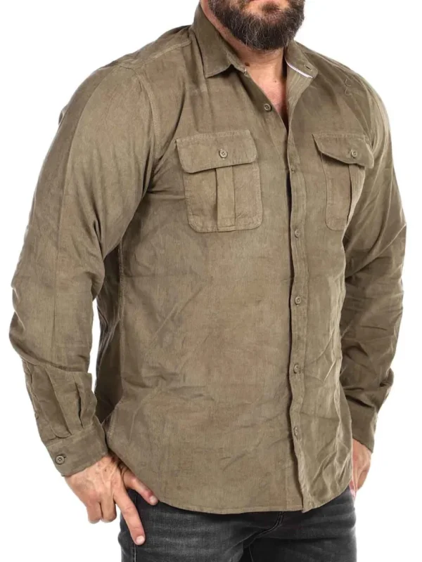 Makai Manchesterskjorte - Gron^Indicode Cheap