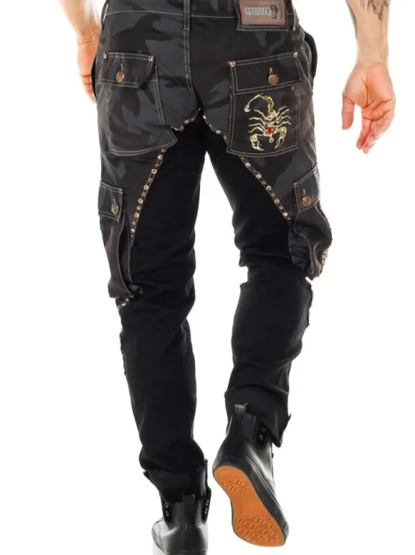 Marshal Jeans - Sort/Camo^Kingz Store