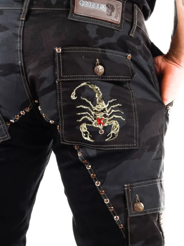 Marshal Jeans - Sort/Camo^Kingz Store