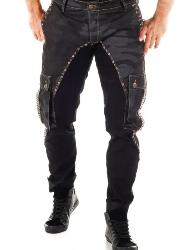 Marshal Jeans - Sort/Camo^Kingz Store