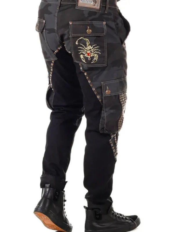 Marshal Jeans - Sort/Camo^Kingz Store