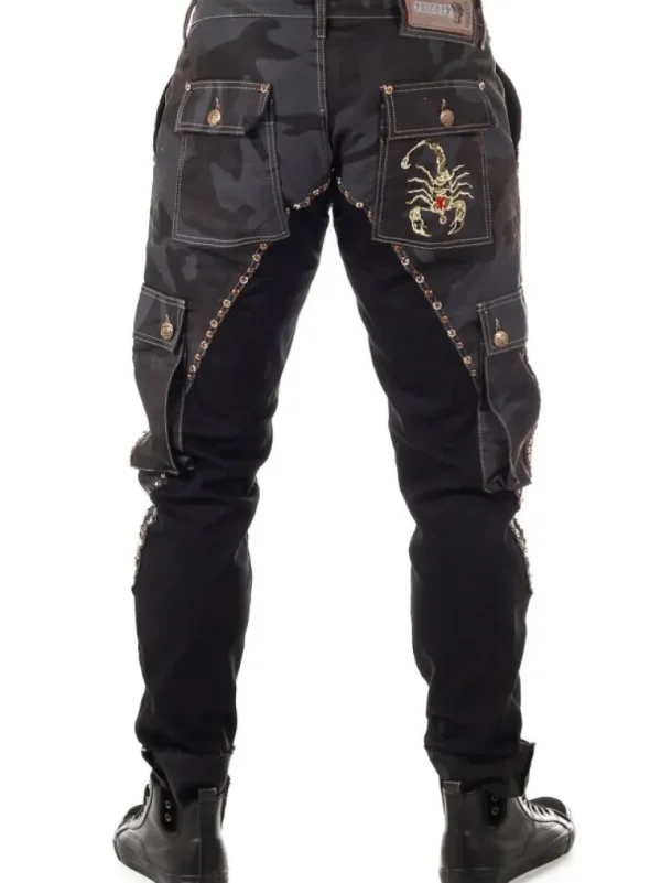 Marshal Jeans - Sort/Camo^Kingz Store