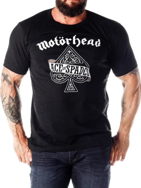 Motorhead Ace Of Spades T-Shirt - Sort^Urban Classic Fashion