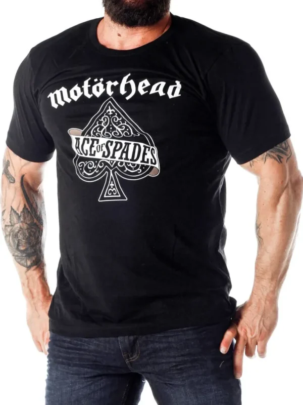 Motorhead Ace Of Spades T-Shirt - Sort^Urban Classic Fashion