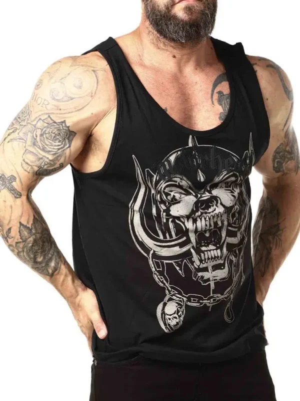 Motorhead Warpig Tanktop - Sort^Brandit Cheap