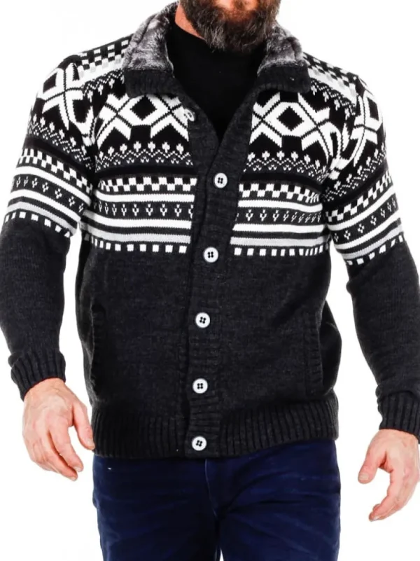 Nick Grizzly Cardigan - Morkegra^Carisma Hot