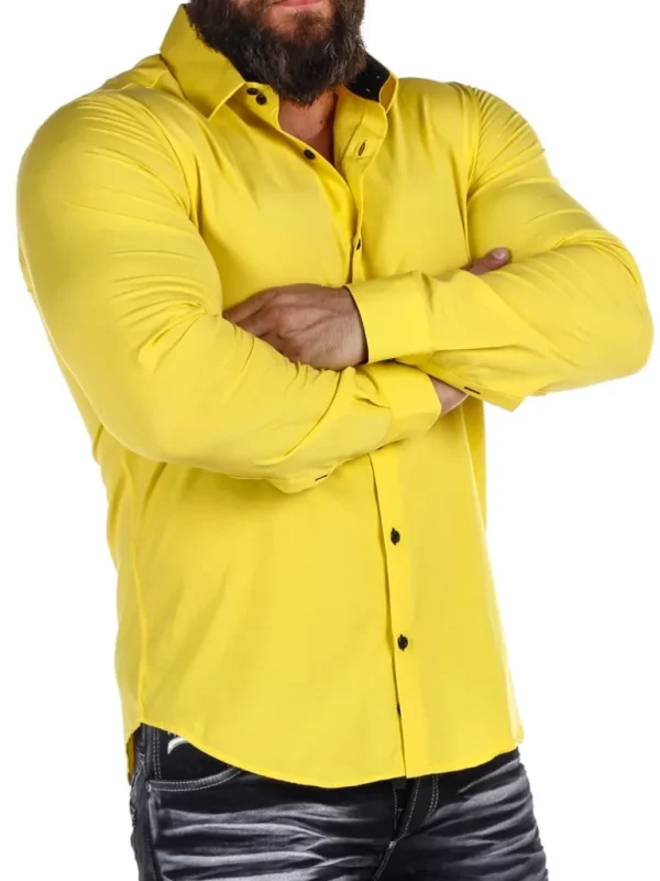 Obsess Skjorte - Gul^Rusty Neal Discount