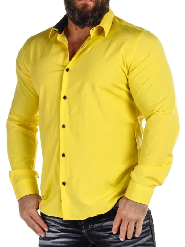 Obsess Skjorte - Gul^Rusty Neal Discount