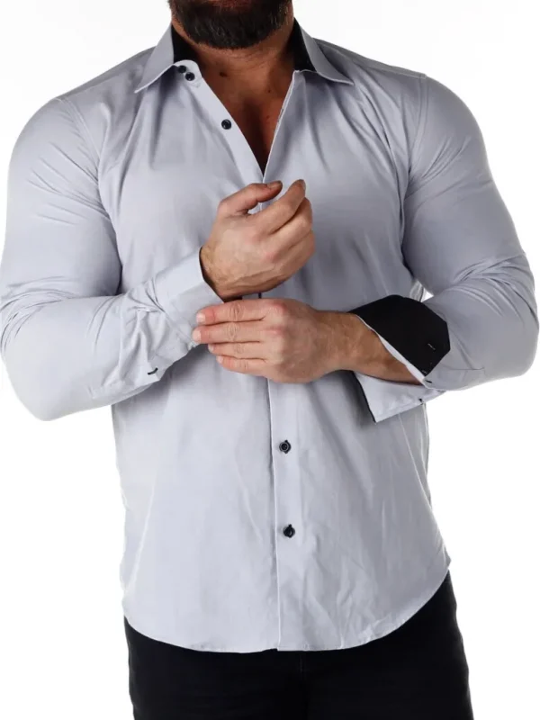 Obsess Skjorte - Lysegra^Rusty Neal Cheap