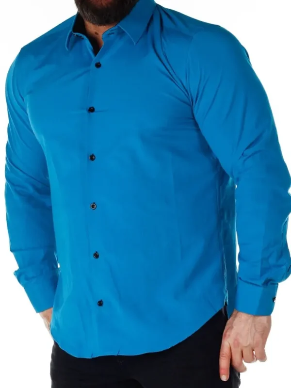 Obsess Skjorte - Petrol^Rusty Neal Discount