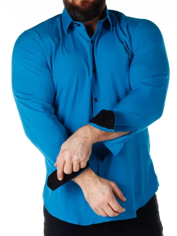 Obsess Skjorte - Petrol^Rusty Neal Discount