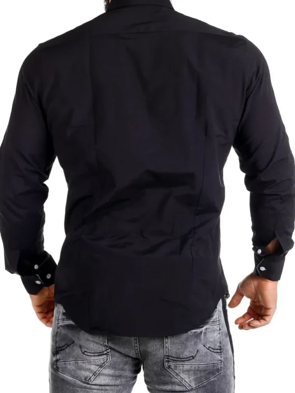 Obsess Skjorte - Sort/Hvid^Rusty Neal Cheap