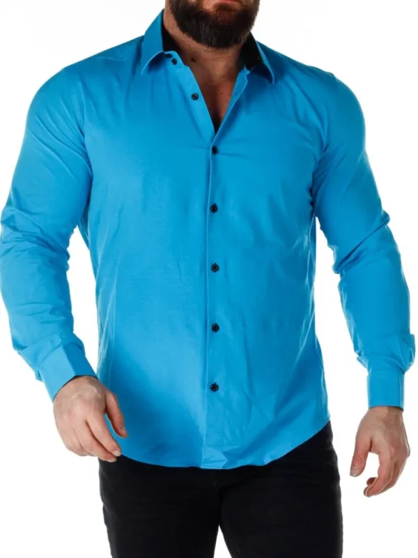 Obsess Skjorte - Turkis^Rusty Neal Hot