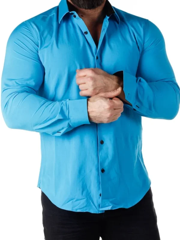 Obsess Skjorte - Turkis^Rusty Neal Hot