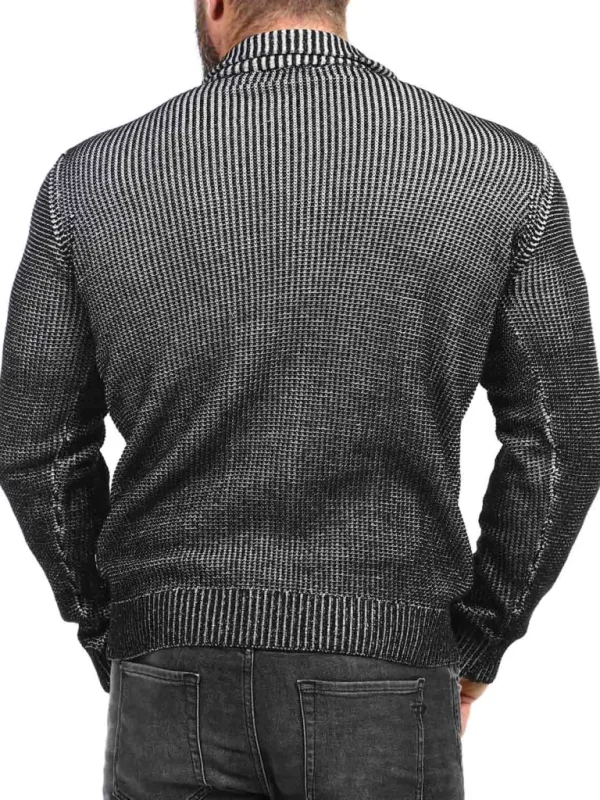 Oklavin Stickad Strikket Troje - Sort^Indicode Fashion