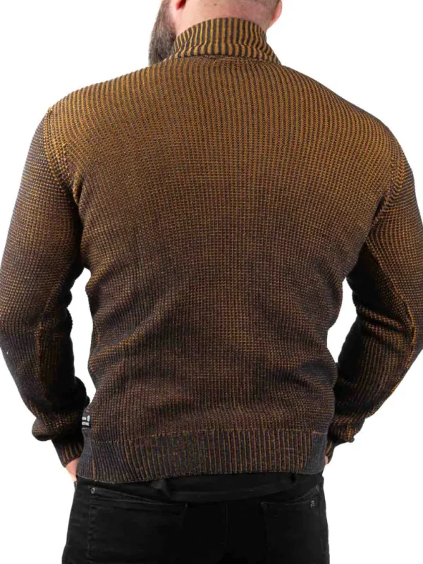 Oklavin Strikket Troje - Brun/Morkebla^Indicode Flash Sale