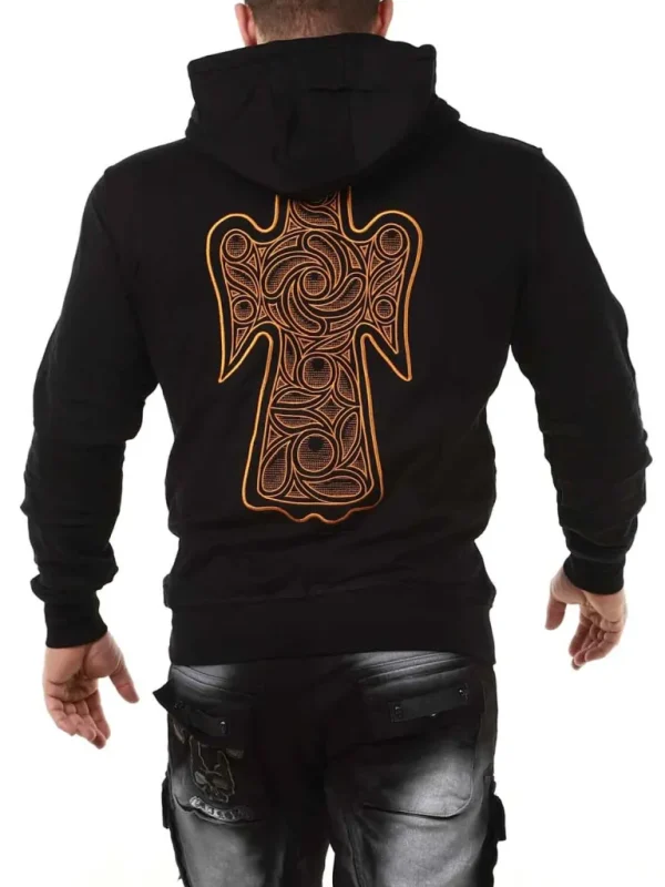 Adlerfibel Hoodie - Sort^Old Norse Online