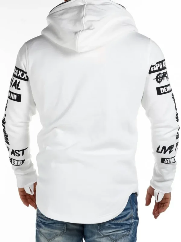 Original Live Hoodie - Hvid^Cipo & Baxx Hot