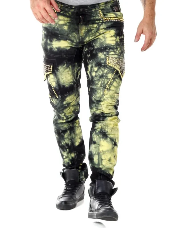 Ozon Jeans - Gul/Sort^Cipo & Baxx Clearance