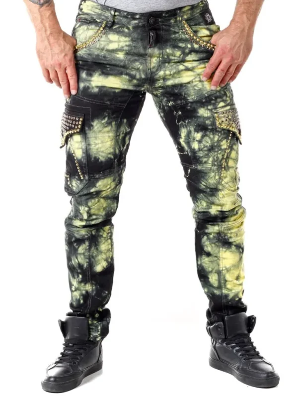 Ozon Jeans - Gul/Sort^Cipo & Baxx Clearance