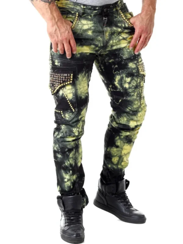 Ozon Jeans - Gul/Sort^Cipo & Baxx Clearance