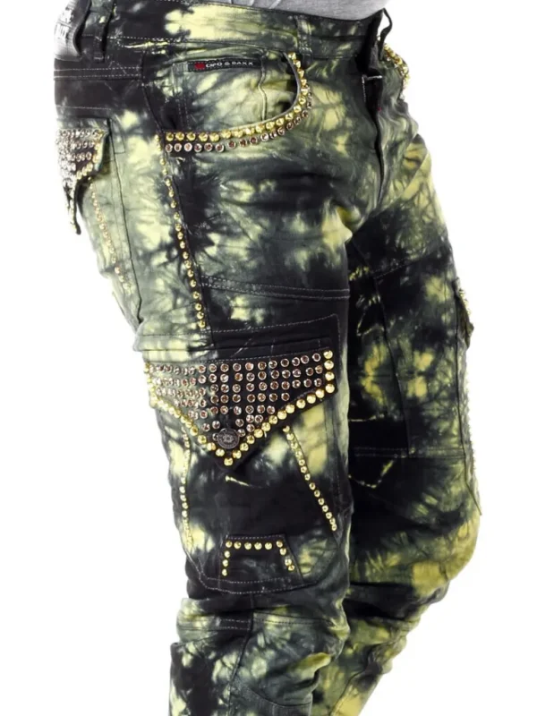 Ozon Jeans - Gul/Sort^Cipo & Baxx Clearance