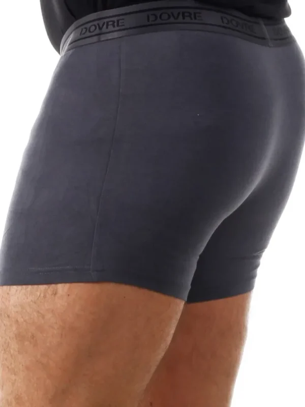 6-Pack Bamboo Boksershorts - Sort/Gra/Morkebla^Dovre Best Sale