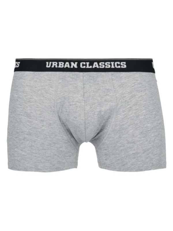 5-Pack Organic Boksershorts - Sort/Hvid/Gra^Urban Classics Fashion