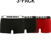 3-Pak Diesel Boksers - Sort/Rod^Brands Distribution Online