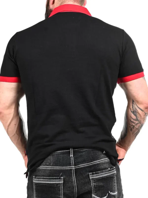 Polo Rider Geo Norway T-Shirt - Sort^Geographical Norway Best