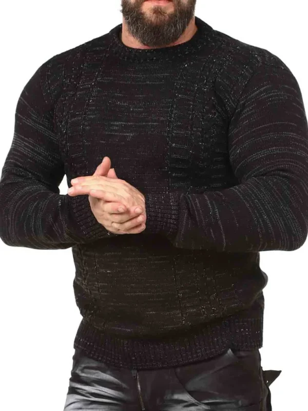 Quincy Strikket Troje - Sort^Rusty Neal Cheap