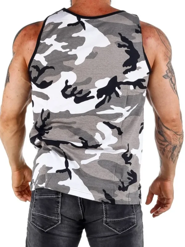 Rambone Top - Hvid/Sort^Brandit Flash Sale