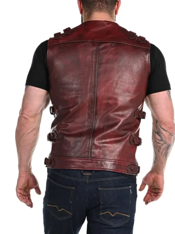Rd Biker Skindvest - Dirty Red^* Cheap