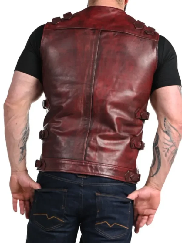 Rd Biker Skindvest - Dirty Red^* Cheap