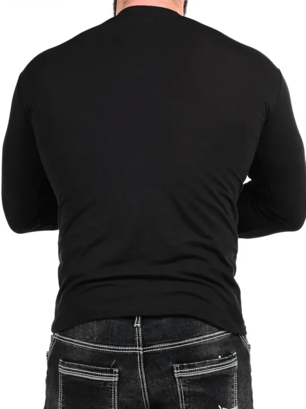 Rd Button Longsleeve - Sort^* Cheap