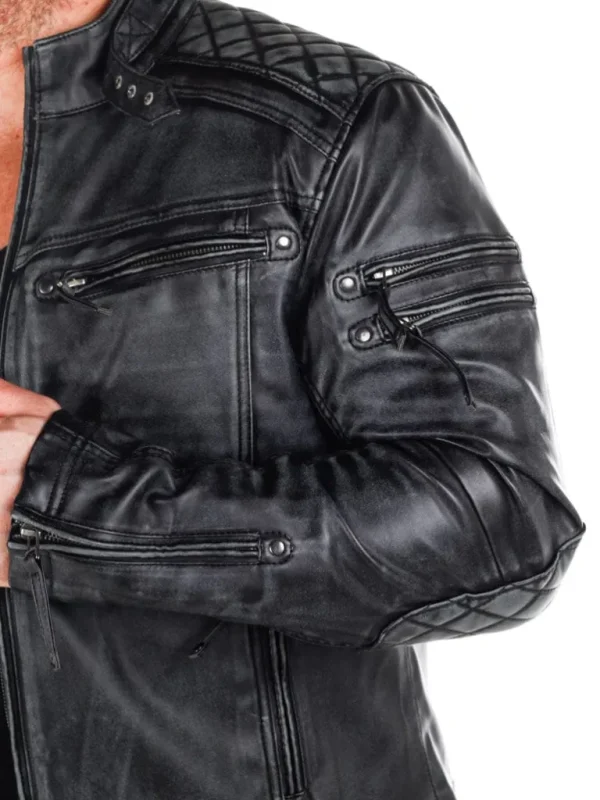 Rd Carbon Pu Skindjakke - Dirty Black^* Hot