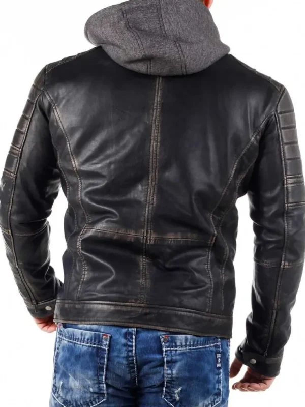 Rd Exclusive Zanon Skindjakke - Dirty Black^* Hot