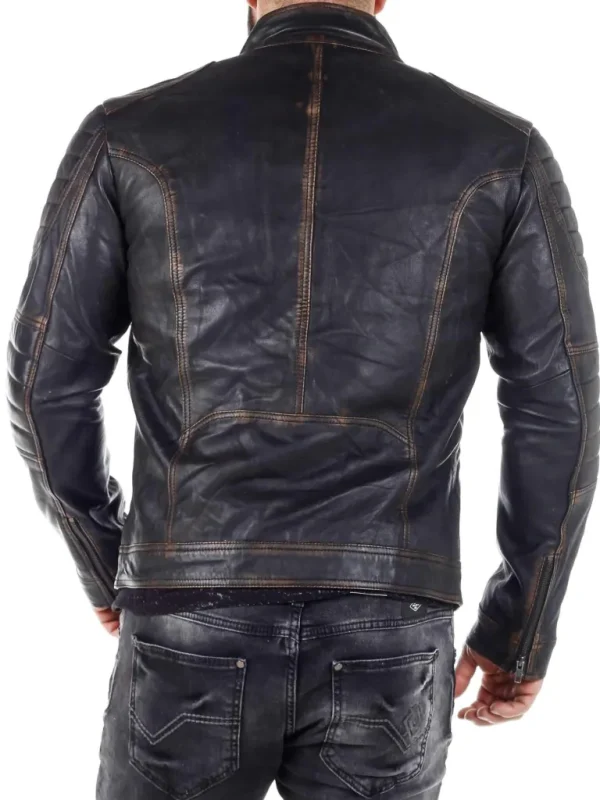 Rd Fabriano Skindjakke - Sort/Brun^* Shop