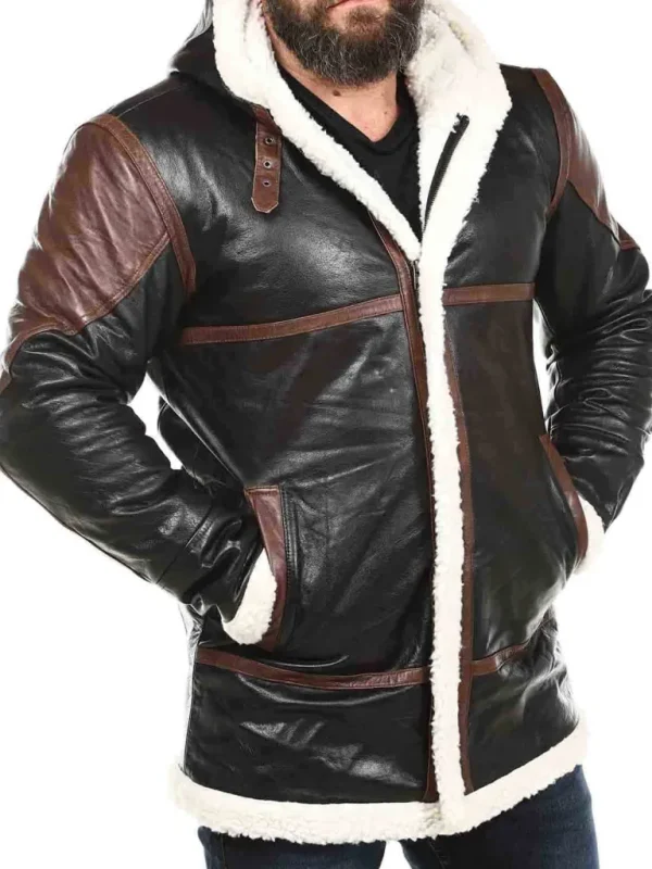 Rd Hawler Foret Laederkappe - Sort/Brun^* Sale