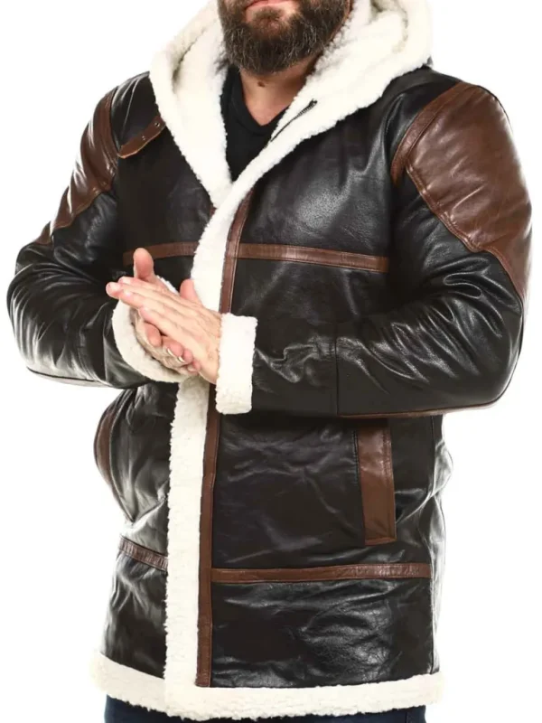 Rd Hawler Foret Laederkappe - Sort/Brun^* Sale